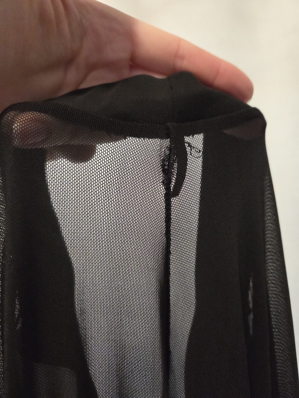 FREE WITH PURCHASE Fashion Nova Sunshine See Through Cover Up Pant - Black - Picture 7 of 7